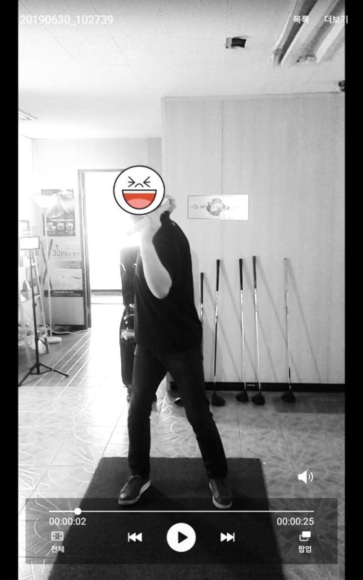  일주일에 한번씩 레슨? 어떻게 가능? 프로스윙이 가능?