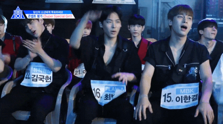  [ 프로듀스X101 ] 한승우 & 최병찬 10화 모음 (컨셉평가 무대편)