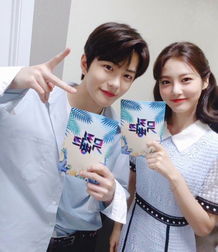  190712 뮤직뱅크 공식트위터 최보민&신예은