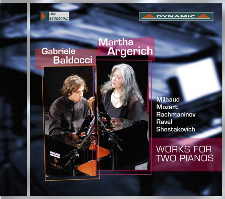 라흐마니노프 두대의 피아노를 위한 모음곡 No.1 Op.5 : 회화적 환상곡 : Martha Argerich · Gabriele Baldocci
