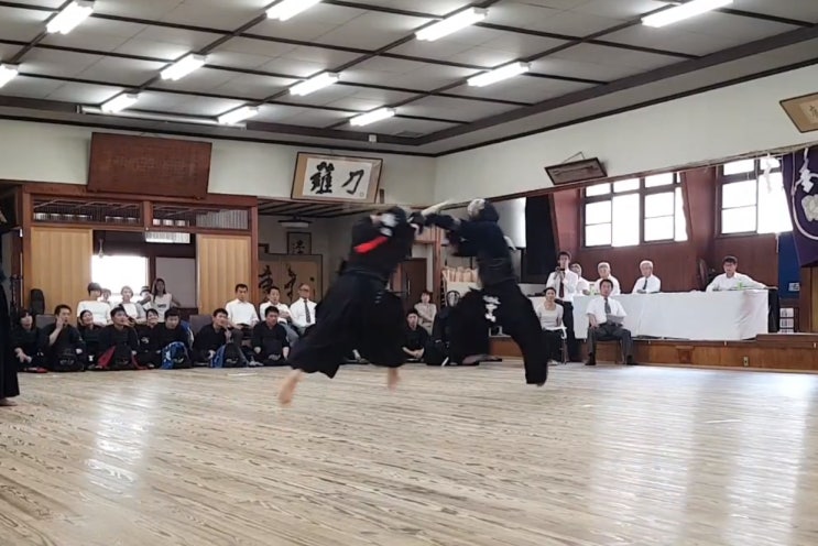 190712 2018한일교류학생검도친선시합관서오전 부장 장예찬 x NAKAYAMA Yuu