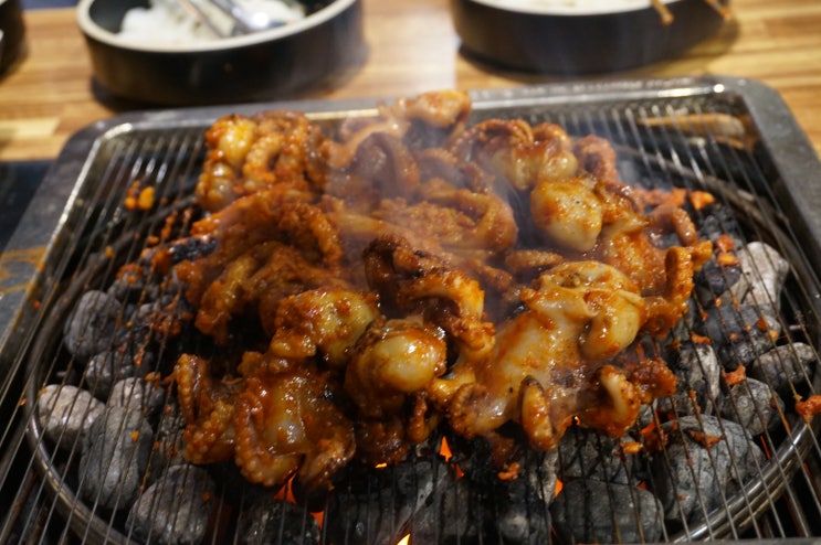 울산 달동 맛집 아라숯불닭갈비&쭈꾸미 특색있는 맛