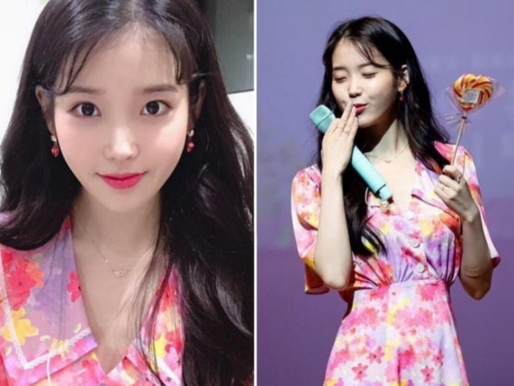  아이유 여심저격! 세상 예쁜 원피스 코디