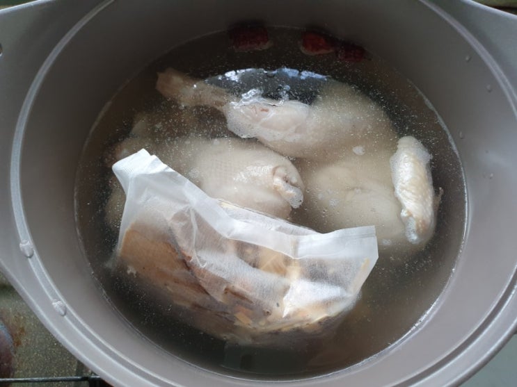  삼계탕 끓이는법 , 요기요 초복 치킨할인