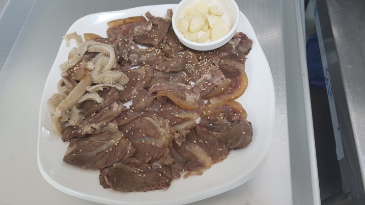  [진보맛집 종가집해장국] 복 드림은 종가집해장국에서 한방 소머리수육과 곰탕에 봉하쌀막걸리 한잔이면 최고지