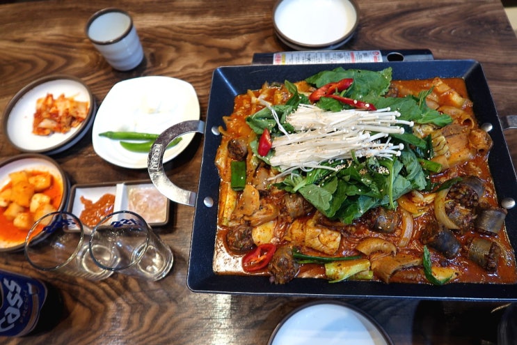  벡스코맛집 삶아낸 담백한 '소곱창' @센텀호텔