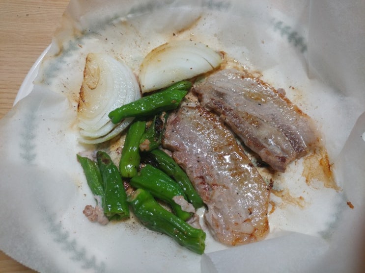  아침엔 고기죠