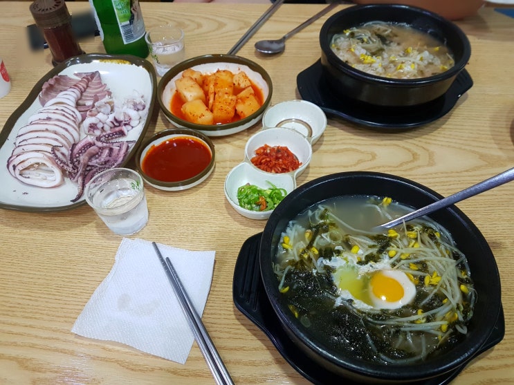  범계 24시 전주 명가 콩나물 국밥