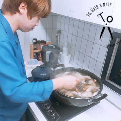  [원흥미용실] 7월 전체회식&원쟝님탄신일&초복쓰