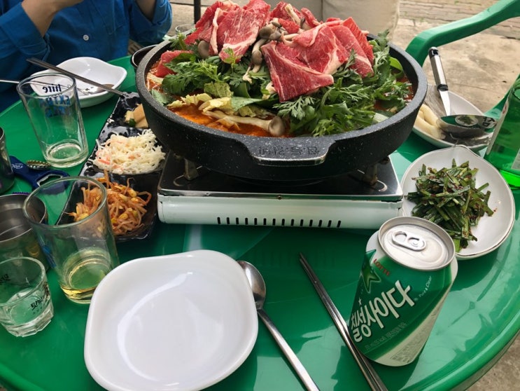  저녁메뉴추천 대창전골과 맛있는 식사