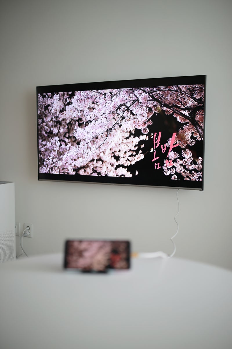 MHL케이블로 갤러시8+ TV연결♩ 애니포트 AP-MW4K : 네이버 블로그