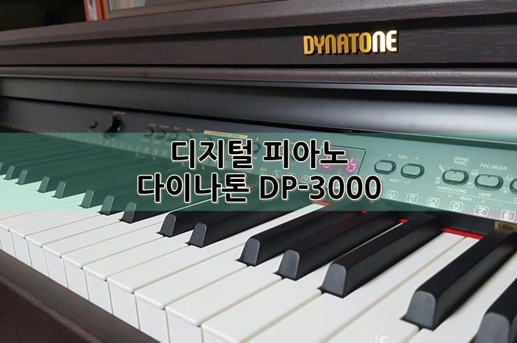 초등학생이 사용할 교육용 디지털 피아노 다이나톤 DP-3000