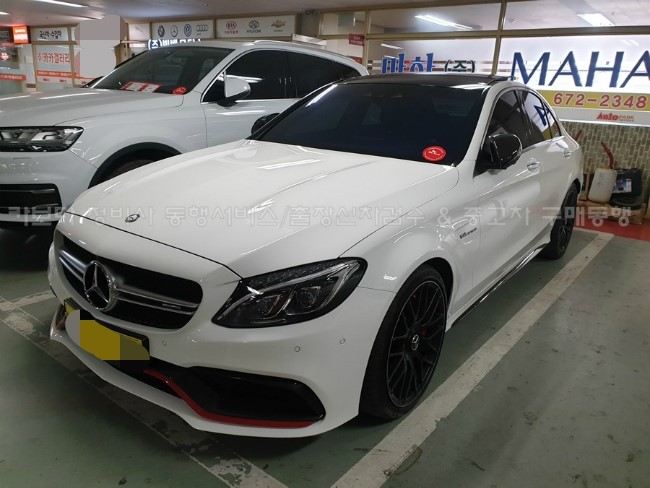  카보다-벤츠C클래스 C63s AMG 광주 매월 풍암자동차매매단지 중고차살때 정비사동행 및 중고차검수후기