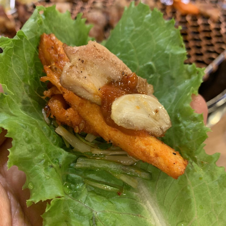  청주 봉명동 맛집 참숯에 구워 먹는 닭갈비