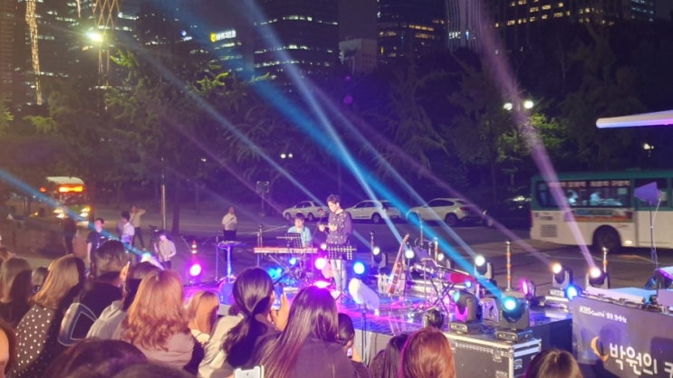  박원의 키스더라디오 오픈스튜디오 kiss the busking @KBS본관 앞마당