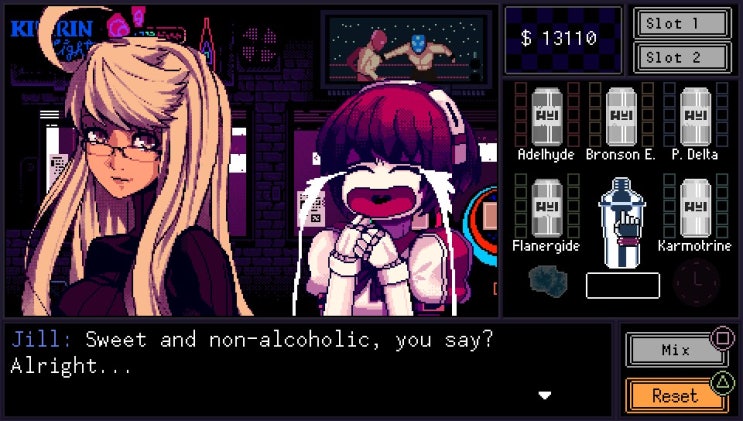  VA-11 HALL-A: Cyberpunk Bartender Action (발할라)