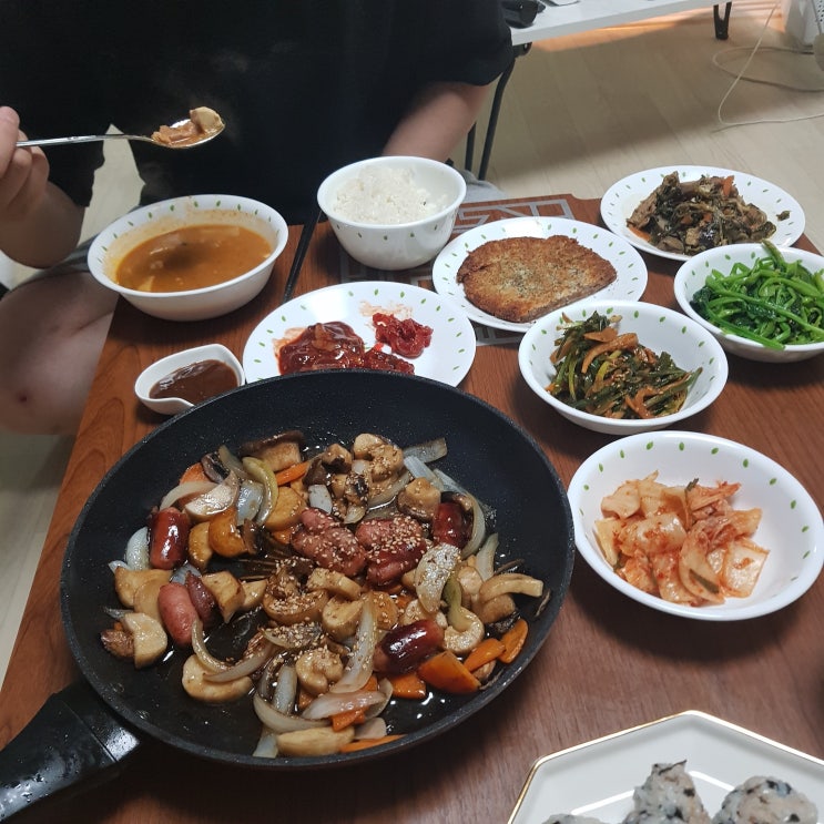  190705-12 채니네 일상+주간밥상