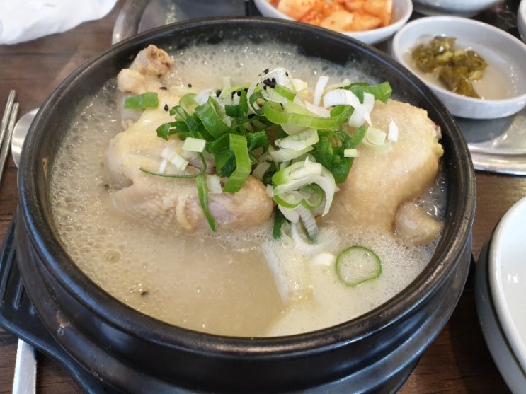 맛있는 상황삼계탕으로 몸보신 하기