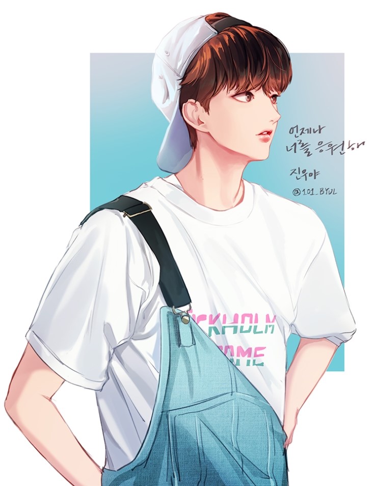  프로듀스 x 101 마루기획 이진우 팬아트