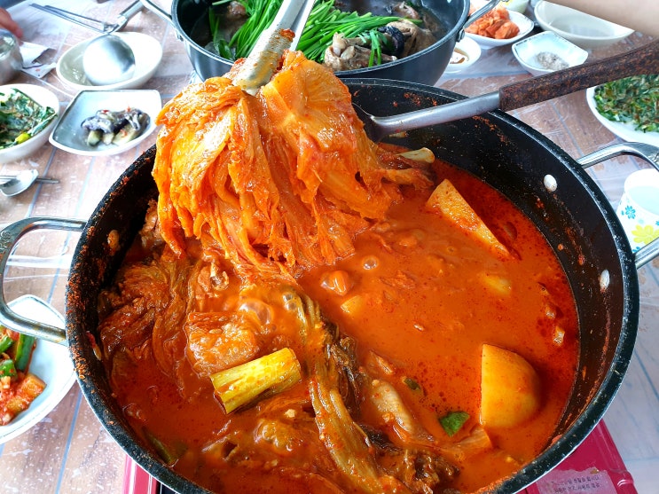  구리 워커힐호텔 인근 맛집 동산가든 묵은지 닭볶음탕 강력추천