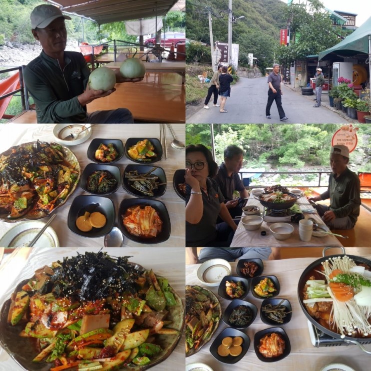 용추계곡 맛집 식당 용추계곡뜰 양평농산물 호준이장터농장