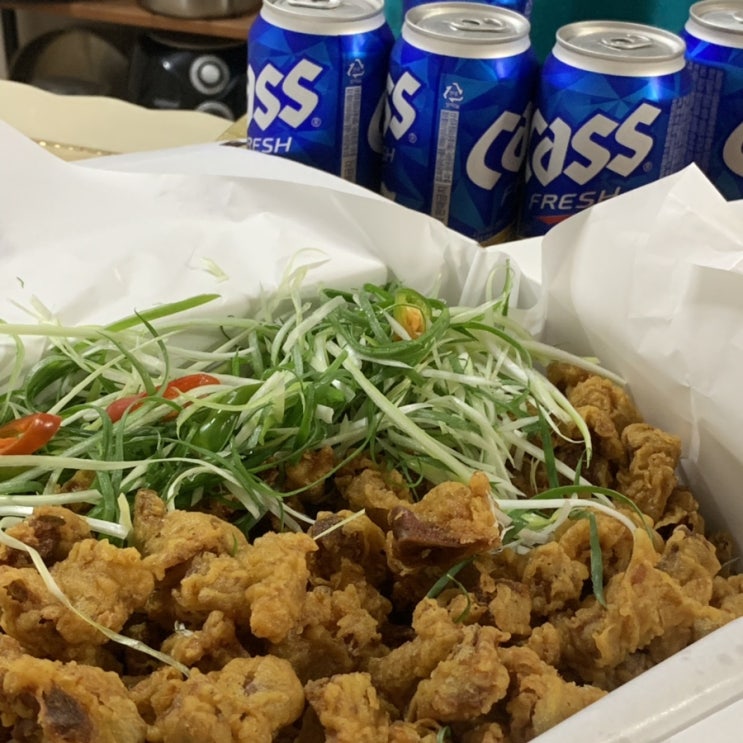  세종시 전의 맛집, 전의치킨타운 : 닭똥집 닭도리탕 치킨 모두 혜자스러운 양