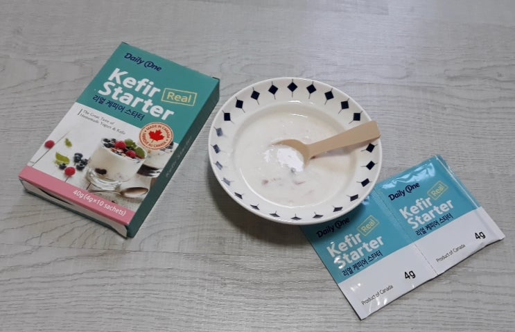  케데일리원 리얼 케피어스타터로 홈메이드 유산균 만들기!