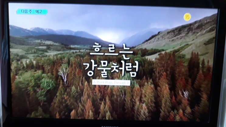  흐르는 강물처럼 / EBS 일요시네마