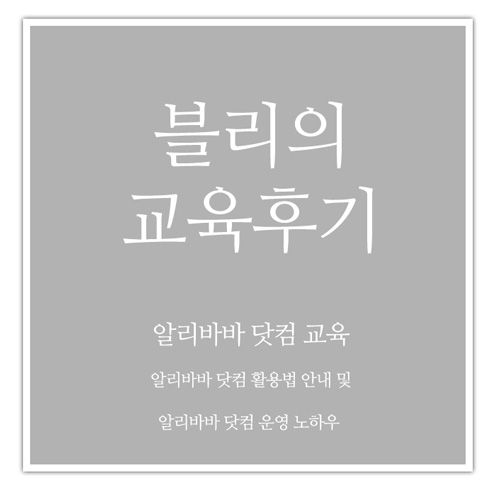  [무역관련 교육_알리바바 닷컴] 알리바바 닷컴 활용법 안내 및 알리바바 닷컴 운영 노하우 교육 후기_190710