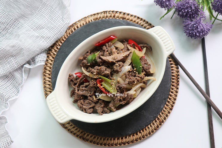  백종원 소불고기 레시피 넘 부드럽고 맛있어요