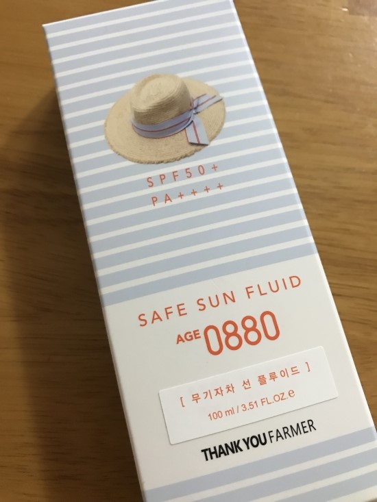  땡큐파머 세이프 선 플루이드 에이지 0880!