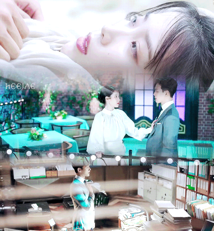  호텔 델루나  첫방 짧은 소감 / 아이유(장만월) × 여진구(구찬성) 움짤