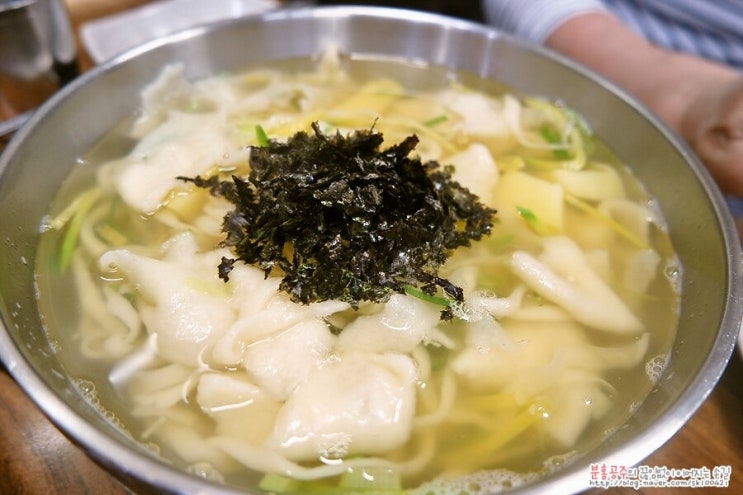  미금 수제비 행하령수제비 깔끔하고 쫀득한 맛, 김치도 추천