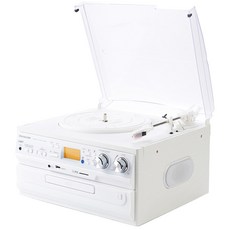  [쿠팡] 사운드룩 5 in 1 CD 플레이어 겸용 턴테이블, SLT-300W (19 % 할인!)