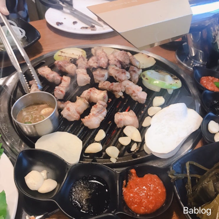  제주 오름채 단체관광저녁