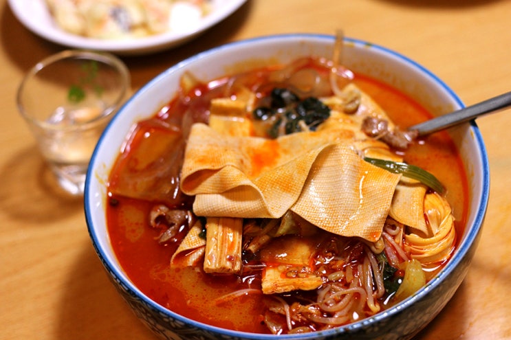  자취생밥상 - gs떡갈비, 문어초회, 계란말이, 짜파게티, 혼술안주, 을밀대 평양냉면, 쿠스쿠스, 마라탕 배달