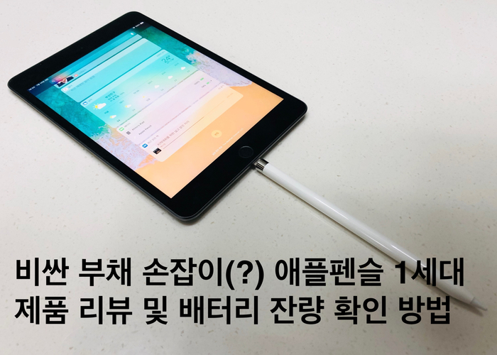 애플펜슬 1세대 리뷰 및 배터리 잔량 확인, 관리 방법 애플펜슬 1세대 리뷰 및 배터리 잔량 확인, 관리 방법