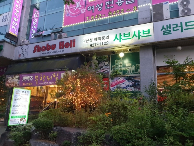  익산 부송동 샤브홀리