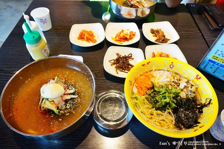 [인천 신시모도 맛집] 바다식당, 곰취냉면 소라비빔밥 생생정보통 맛집