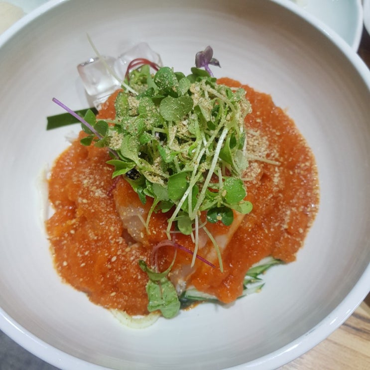  당진 물회 맛집#물회와 굴국#물회와 광어