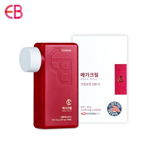  에버비키니 크릴오일 메가크릴 1병 1개월분 (홈쇼핑동일) 