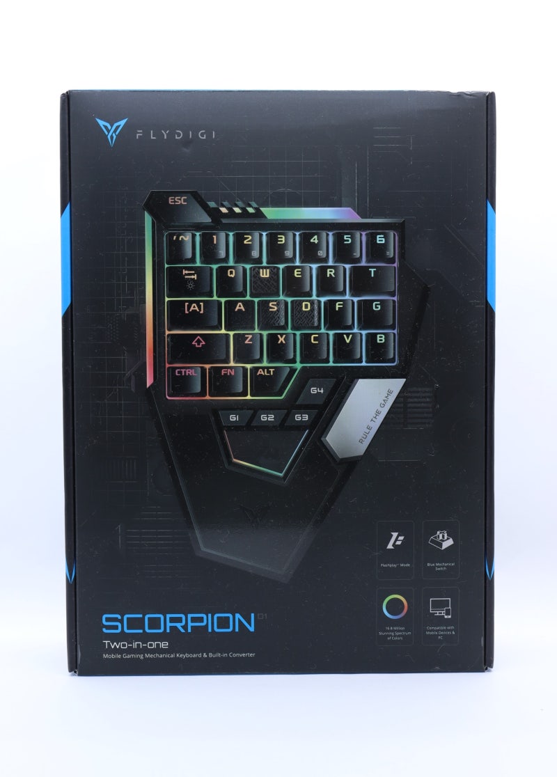 플라이디지 스콜피온 D1 한손키보드 첫번째 이야기. : 네이버 블로그