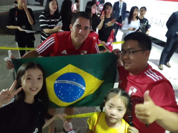  2019.07.13 부산아이파크vs수원FC 경기직관,선수들 싸인
