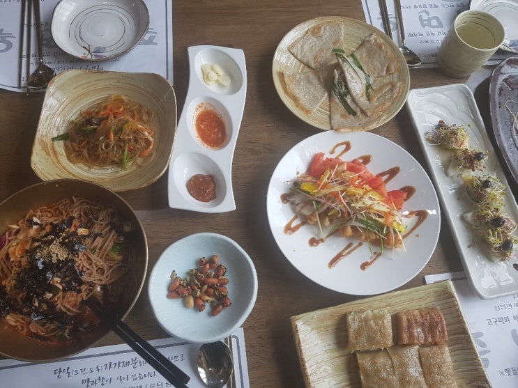  죽백면옥, 구) 평택 박사집, 푸짐하게 한상 차려먹고 왔어요~
