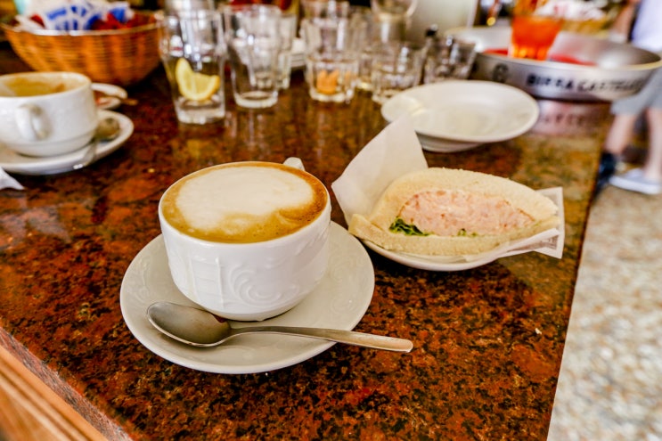  베네치아 샌드위치 맛집, Caffe Rosso 의 Tramezzini