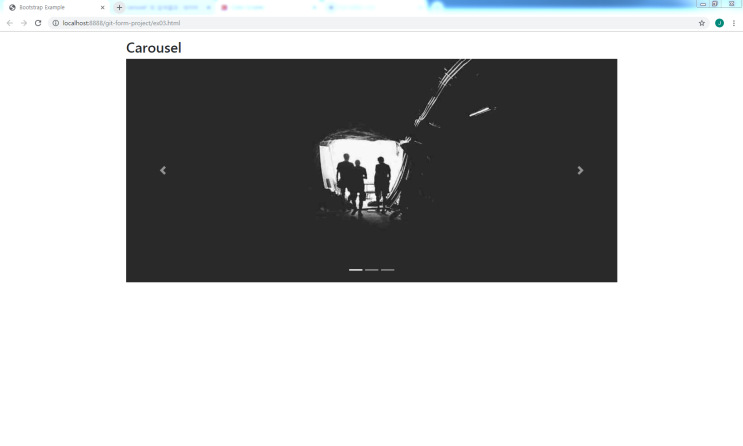  #43 Java Script Bootstrap 자동으로 움직이는 배너 Carousel