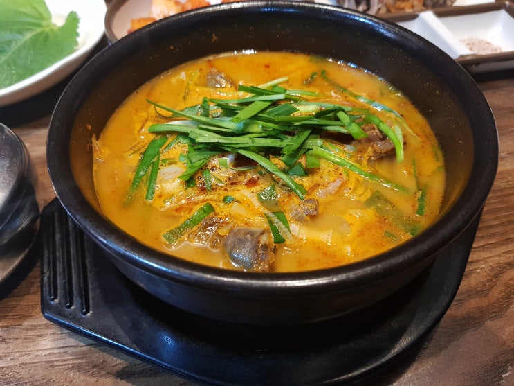  부산 벡스코 순대국 맛집, 해담소곱창순대국