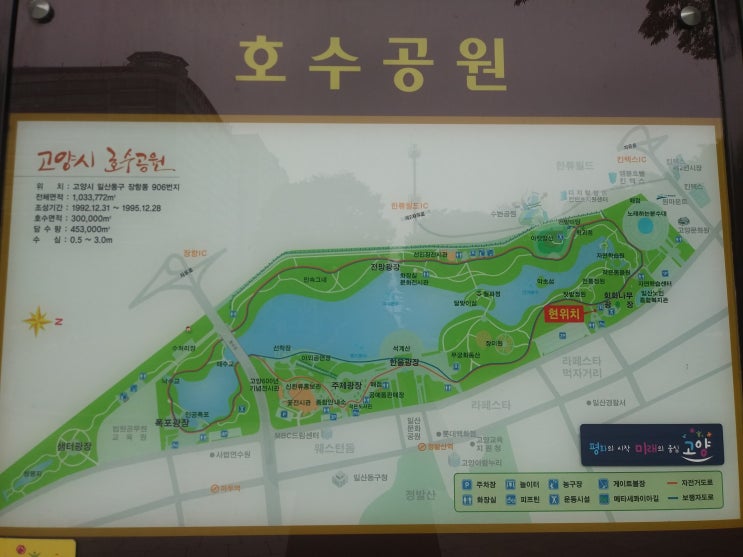  일산 호수공원의 아침