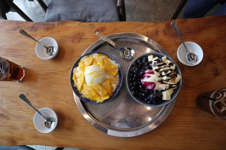  일산 카페 눈꽃빙수가 맛있는 디저트카페 알아요?