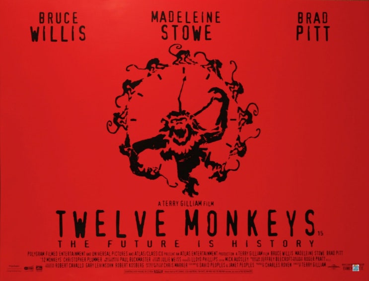 12 몽키즈 (12 Monkeys, Twelve Monkeys, 1995) 블루레이